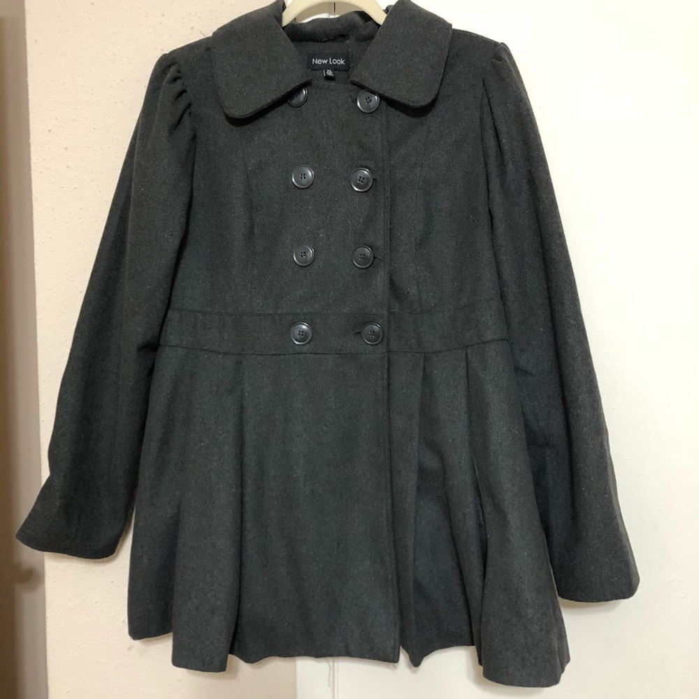 Fit and Flare Pea Coat